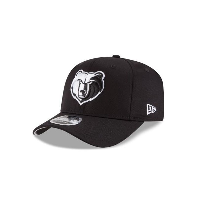 NBA Memphis Grizzlies Stretch Snap 9Fifty Snapback (BMV5728) - Black New Era Caps